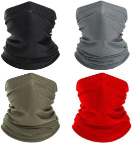 img 4 attached to WTACTFUL Lightweight Windproof Protection Motorcycle Men's Accessories for Scarves