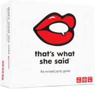 🤣 that's what she said - the hilarious party game with a twist logo