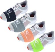 dancing smooth sneakers pairs black fluorescence logo