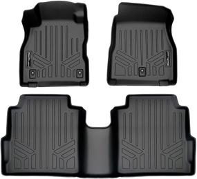 img 4 attached to MAX LINER Custom Fit Black Floor Mats for 2018-2021 Nissan Kicks - 2 Row Liner Set
