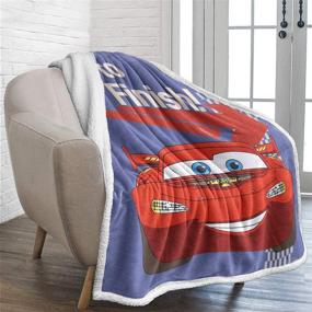 img 4 attached to Blanket Lightning McQueen Flannel Seasons