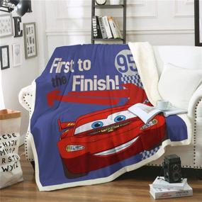 img 3 attached to Blanket Lightning McQueen Flannel Seasons