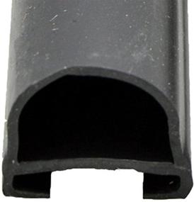 img 1 attached to 🔒 AP Products 018-312-EKD Black D-Seal: 1-Inch x 15/16-Inch x 35-Foot - Effective Sealing Solution