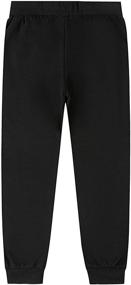 img 3 attached to Atlanhawk Kids' Sweatpants: Pull-on Drawstring 👖 Fleece Joggers for Boys and Girls, Ages 3-12