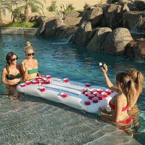 img 3 attached to 🏊 GoPong Social Lounge: Inflatable Floating Experience