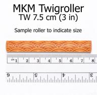 🌀 enhance creative clay artistry with mkm pottery tools wood twig rollers (tw-02 curlicue) logo