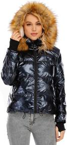 img 2 attached to Kooosin Womens Hooded Water Resistant Jacket Outwear Women's Clothing in Coats, Jackets & Vests