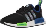 кроссовки adidas originals nmd_r1 supplier для мальчиков, унисекс, юношеские. логотип