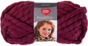 img 3 attached to Red Heart E848 7920 Irresistible Yarn Burgundy