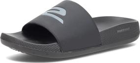 img 4 attached to Sleek Performance: 👟 Skechers Men's Hyper Slide Shoes