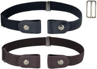 pieces women buckle stretch buckless women's accessories logo