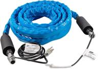🚰 camco 25 ft tastepure heated drinking water hose - energy saving thermostat, lead and bpa free (22911), cold weather (freeze protection to - 20˚f), standard packaging logo