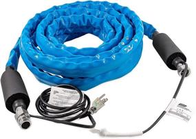 img 4 attached to 🚰 Camco 25 Ft TASTEPure Heated Drinking Water Hose - Energy Saving Thermostat, Lead and BPA Free (22911), Cold Weather (Freeze Protection to - 20˚F), Standard Packaging