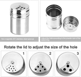 img 3 attached to Дозатор приправы для шейкера из нержавеющей стали