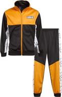 quad seven boys jogger set sports & fitness and team sports logo