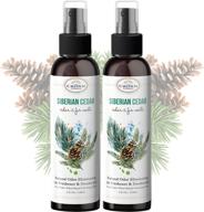 🌲 usa made cedarwood essential oil spray (2pk) – 4oz natural cedar spray for closets, rooms, and cedarwood surfaces – ideal for closets, clothing, and cedar wood planks логотип