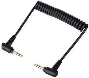 img 4 attached to 🎧 Movo MC1 3.5mm Audio Cable: Dual Male TRS Cable for Mixers, Microphones, Cameras, Recorders, Car Speakers & More