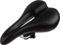 🚴 men's ultra-comfortable bike seat with soft cushion | comfortable men’s bicycle saddle for mountain, road, bmx, mtb, stationary exercise bike | padded comfort replacement, cycling accessories logo