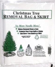 img 2 attached to 🎄 Pursell 83-DT5026 Premium Poly Large Storage Bag for 9-Foot Christmas Trees (9' x 6') - Packaging may vary
