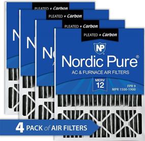 img 4 attached to 🌬️ Nordic Pure 20x25x5 Honeywell Replacement Filter for HVAC Filtration - Enhance Indoor Air Quality!