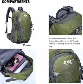 img 1 attached to Diamond Candy Waterproof Backpack: Your Perfect Outdoor Companion