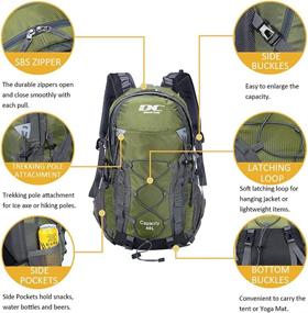 img 3 attached to Diamond Candy Waterproof Backpack: Your Perfect Outdoor Companion