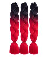 pancy ombre synthetic braiding kanekalon logo