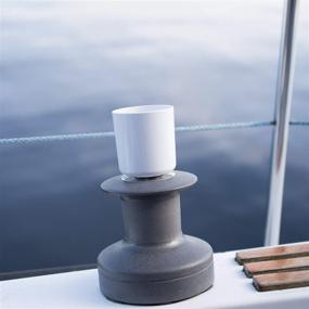 img 3 attached to Convenient Winch Caddy Can Holder for Sailing Winches and Scotty Fishing Rod Mounts: Organize and Relax in Style!