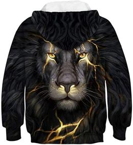 img 2 attached to 🧥 Heymiss Boys' Clothing: Digital Printed Pullover Sweatshirts in Fashion Hoodies & Sweatshirts