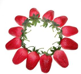 img 2 attached to HZHI Artificial Decoration Simulation Strawberry
