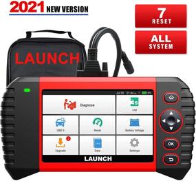 img 4 attached to 🛠️ 2021 Elite LAUNCH Scanner CRP Touch Pro Elite Full Systems Scan Tool with ABS Bleeding, BMS, SAS, EBP, DPF, Oil Reset, Throttle Adaptation | Android 7.0, AutoVIN, Free One-Click Update, Battery Voltage Test