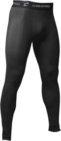 img 4 attached to CHAMPRO Mens Compression Tight Sports & Fitness for Other Sports