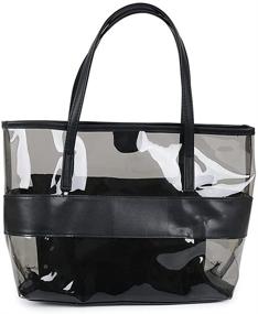img 1 attached to 👜 Women's Crocodile Shoulder Handbag with Spacious Capacity - Handcrafted Handbag & Wallet Set