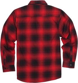 img 2 attached to 👚 YAGO Plus Size Sleeve Flannel Button Shirt