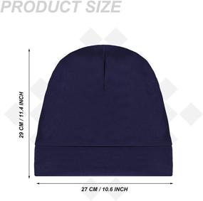 img 1 attached to Pieces Bonnet Adjustable Designed Sleeping Beanie Tools & Accessories
