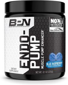 img 4 attached to 🔵 Усилитель Endo Pump от Bare Performance Nutrition, вкус Лазурного малины, L-Цитруллин, NO3-T Бетаин нитрат и пептиды VasoDrive-AP, 30 порций.