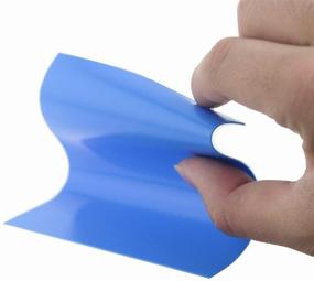 img 2 attached to 🔥 Wathai Blue 100mm x 100mm x 0.5mm Ultra-Soft Thermal Conductive Silicone Pad for Enhanced Cooling of GPU, CPU, PS3, PS2, Xbox, Heatsink, etc.