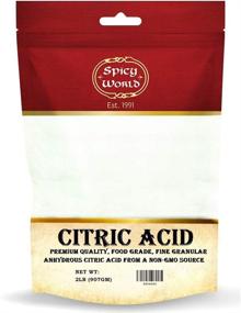 img 2 attached to 🍋 Spicy World 2 lb Pure Citric Acid: Food Grade & Non-GMO, Natural Preservative for Food & Beauty