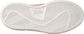 img 1 attached to 👟 PUMA Girls' Smash V2 Velcro Sneaker, Elderberry-Indigo-Silver-White, Size 2 Little Kid, M US