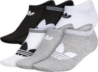 🧦 adidas originals women's superlite trefoil no show socks - 6 pair logo