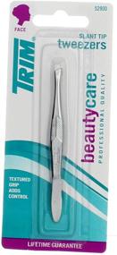 img 2 attached to Trim BeautyCare Slant Tweezers Pack