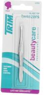 trim beautycare slant tweezers pack logo