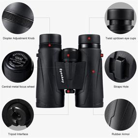 img 3 attached to Eyeskey 8X42 Professional Waterproof Binoculars For Adults