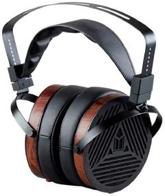 img 4 attached to 🎧 Monolith M1060 Over Ear Planar Magnetic Headphones - Black/Wood: 106mm Driver, Open Back Design, Studio Comfort Ear Pads