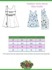 img 3 attached to 👑 Ultra Soft Disney Frozen Toddler Girls Fit and Flare Dress: Perfect for Princesses!