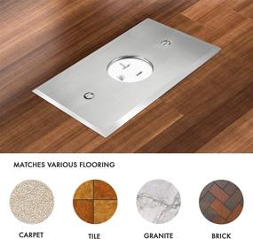 img 2 attached to 💡 ENERLITES Tamper Resistant Watertight Industrial Electrical Receptacle: Weather-Proof Power Solution