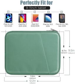 img 3 attached to TiMOVO 9-11 Inch Tablet Sleeve Case Compatible With IPad 10 Tablet Accessories