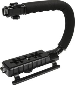 img 2 attached to 🎥 Optimized Stabilizer Hand Grip (VB-12) for Video Camcorders & Action Cameras by Vidpro