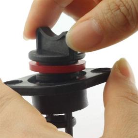 img 2 attached to 🛠️ Nylon Drain Plug Set: Essential Thread Bung & Screw Kit for Canoe, Kayak, and Boat Drain Plugs - HJ Garden 2 Sets