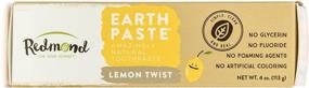 img 2 attached to 🌿 Redmond Earthpaste All Natural Non-Fluoride Vegan Toothpaste - 4 Pack (Peppermint Charcoal, Peppermint, Lemon, Cinnamon) - Real Ingredients, Non GMO